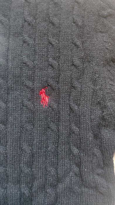 Czarny sweter Ralph Lauren