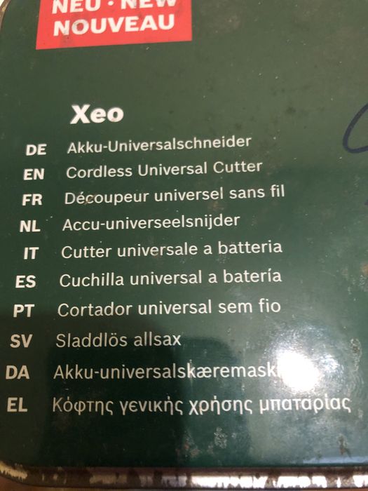 Cortador universal sem fio