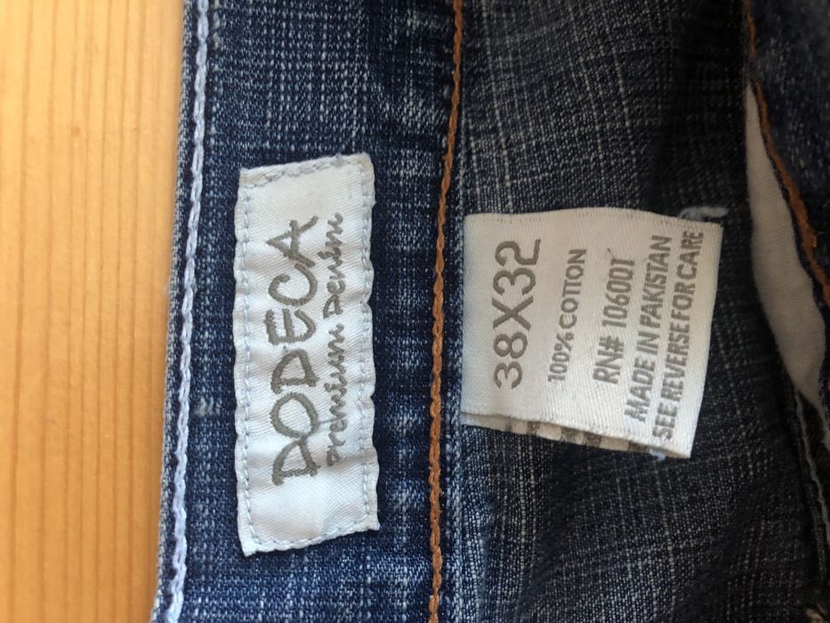 Сині Dodeca jeans, 38x32, sk8 y2k
