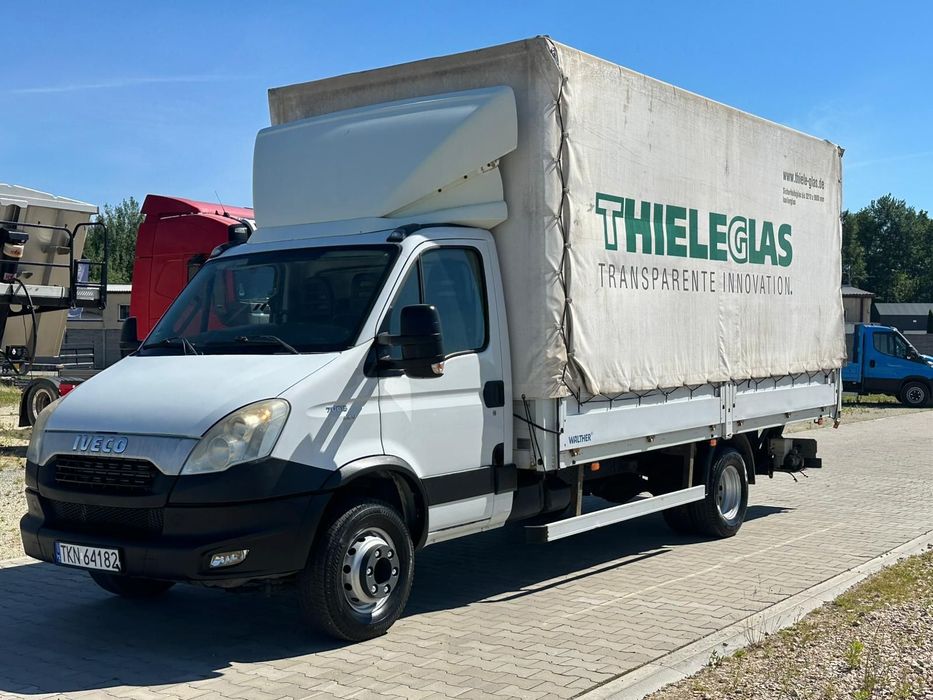 Iveco Daily 70c15 65c15 70c17 70c18 Dmc 3.5t/7t  Aluminiowe burty, Skrzynia 5.30m/2.30m