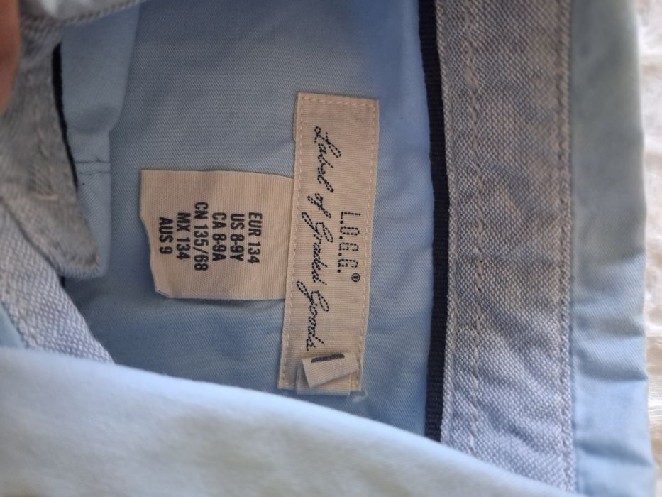 Camisa menino tam.8 anos