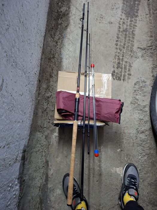 Рыбалка. Daiwa Ninja X Feeder 3.6м 150г.  Фидерное удилище.