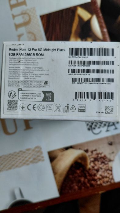 Xiaomi Redmi Note 13 Pro 5G 8/256