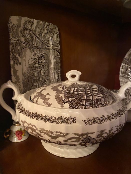 Servico cha / cafe “Royal Mail” da Myott, Staffordshire