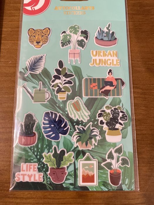 Set caderno, marcadores, autocolantes e canetas SELVA