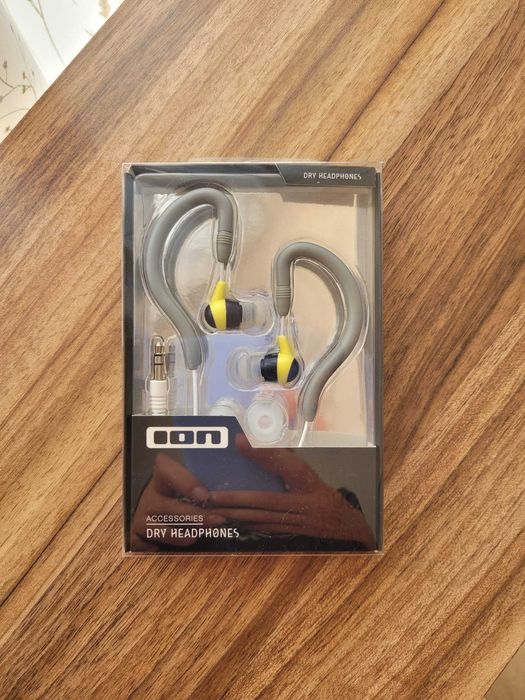 ION dry headphones, słuchawki wodoodporne