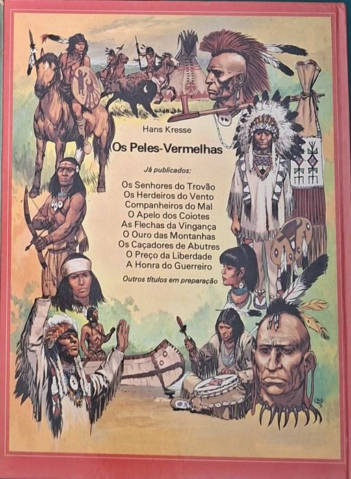 Livro de banda desenhada Hans Kresse, A Honra do Guerreiro, 1983