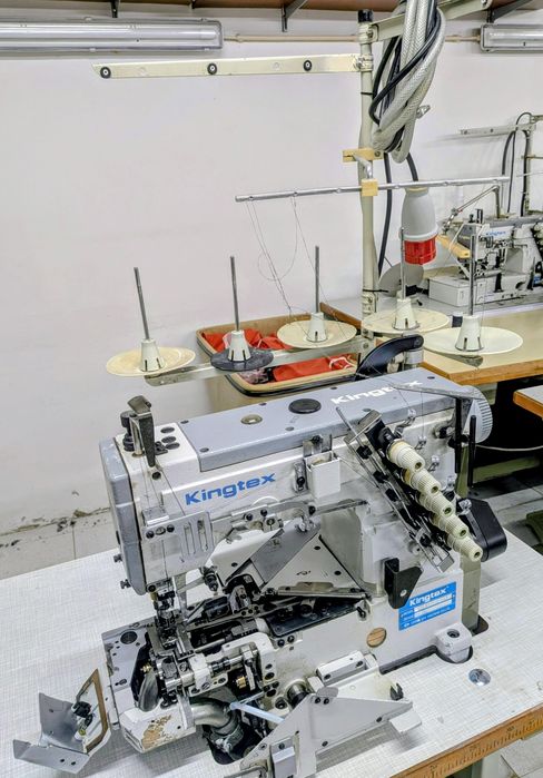 Máquina recobrimento c/aparo de bainhas, KINGTEX - CTL6511_0_56M