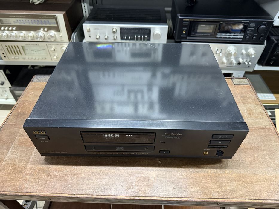 ‼️ Akai CD-37 – Odtwarzacz CD Hi-Fi z Przetwornikiem 1-Bit DAC i Wyjściem Cyfrowym | Audio Room