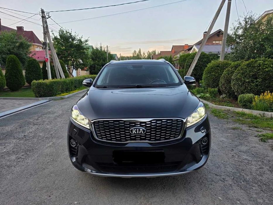 Kia Sorento Prime 2018 чорного кольору