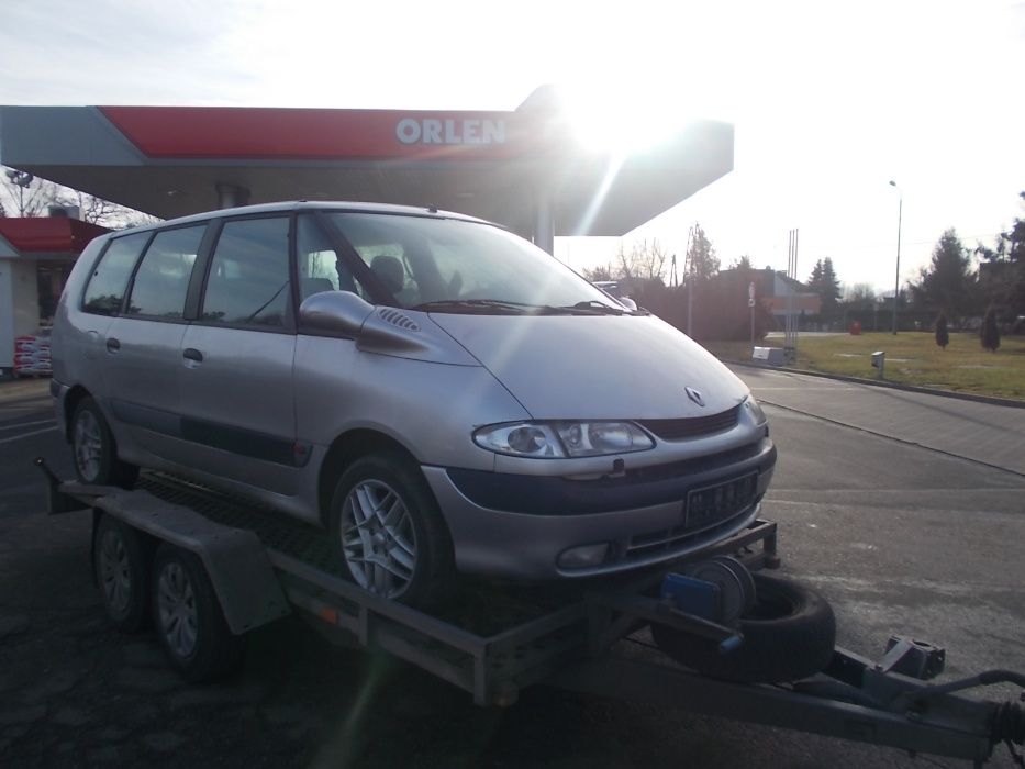 Renault Espace,2,0 DCI,przeznaczony na części,kolor srebrny,ksenony