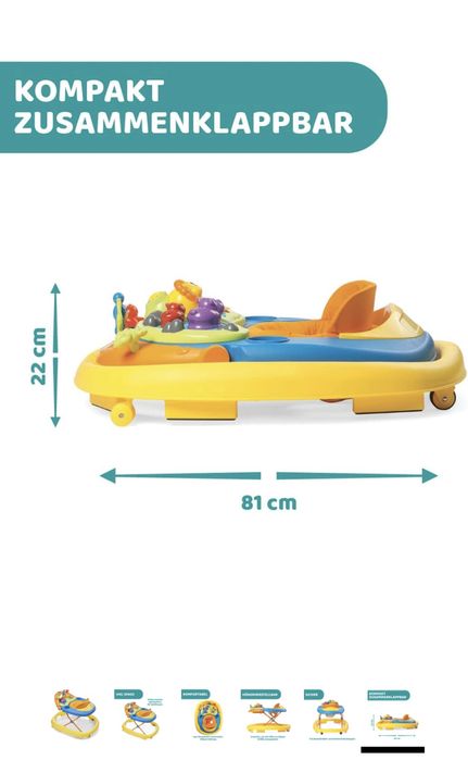 Andarilho CHICCO Walky Talky Sunny