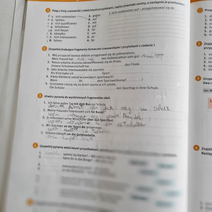 Welttour deutsch 3 ćwiczenie