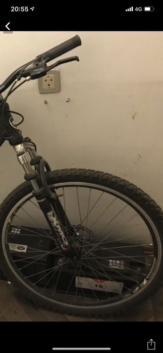 Bicicleta Team Off Road Preto Matte Com mudanças Sistema Shimano prof