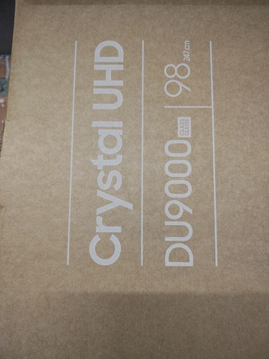 Pudło do telewizora 98 cali