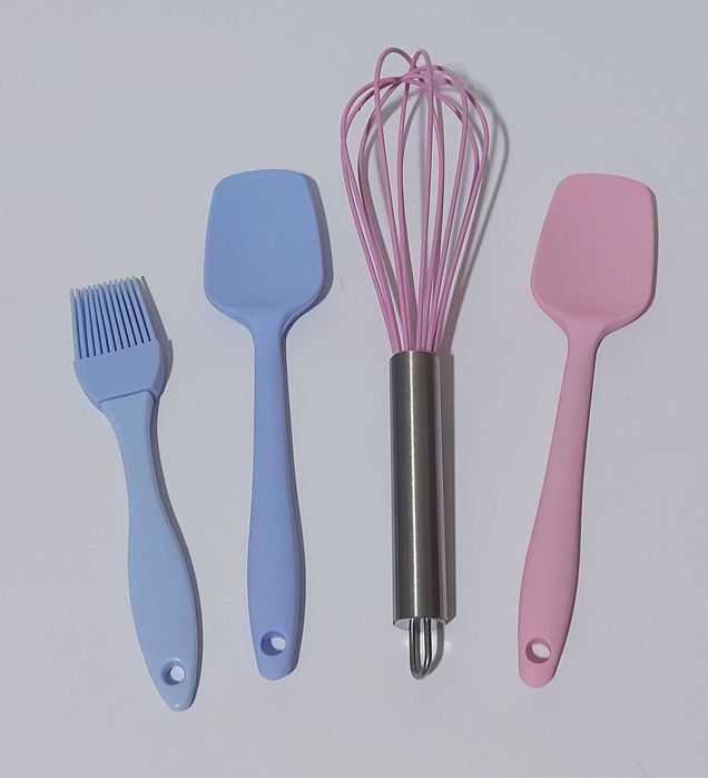 Кухонные лопатки, венчик, кисточка