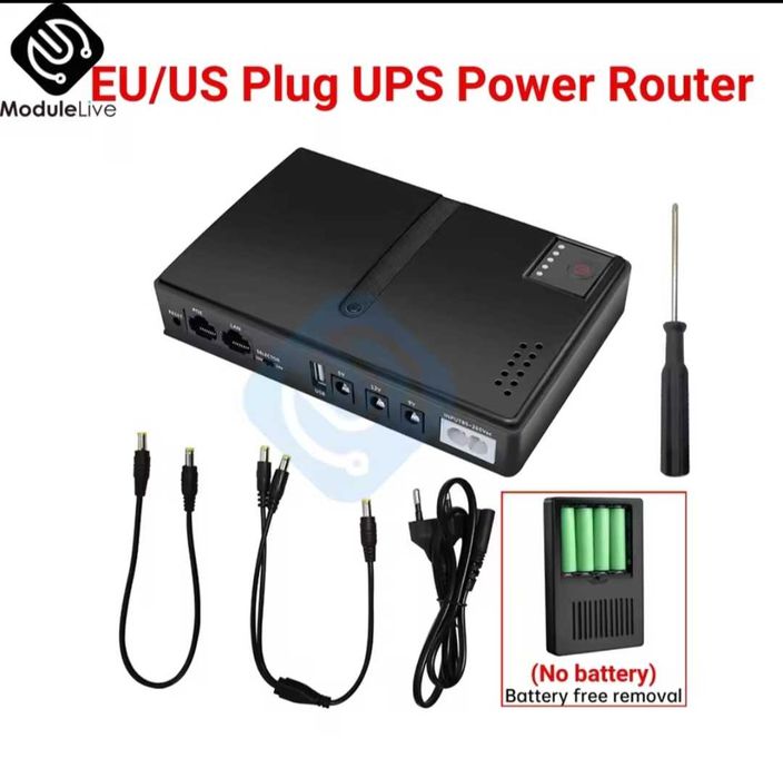УПС ДБЖ для роутера UPS DC1018L 5V/9V/12V