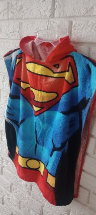 Ponczo kąpielowe dla chłopca Supermen