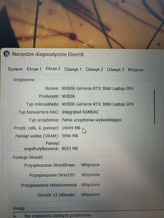 Asus f15 RTX 3060 6gb stan bdb