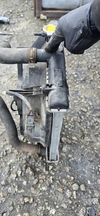 Radiador  Espessura Dupla Honda Civic VTI com ventoinha