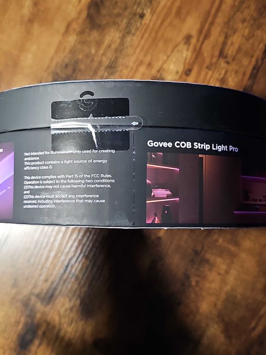 Govee H61E5 COB Strip Lights Pro 3m Taśma LED WiFi Bluetooth, RGBICW