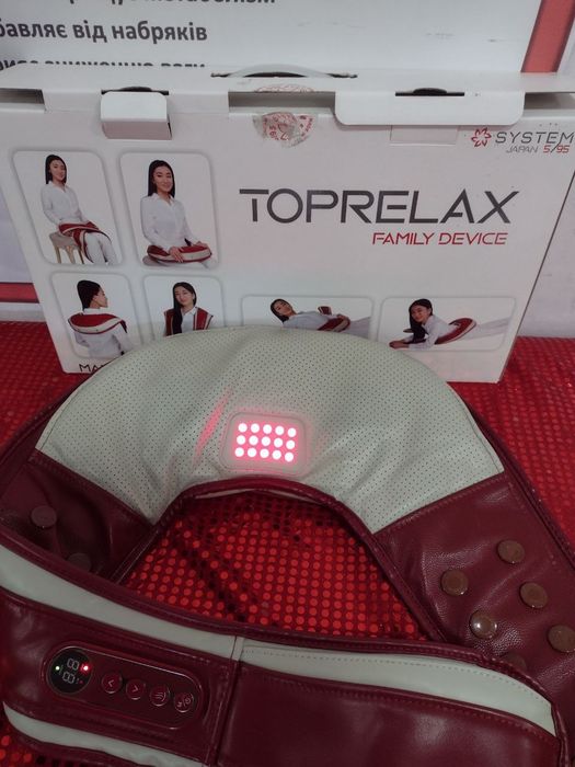 Масажне обладнання TOPRELAX, массаж