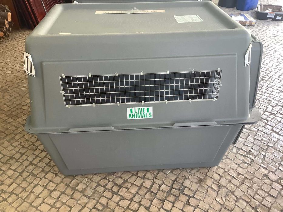Caixa de Transporte Sky Kennel Grande – 81 × 62 × 61 cm