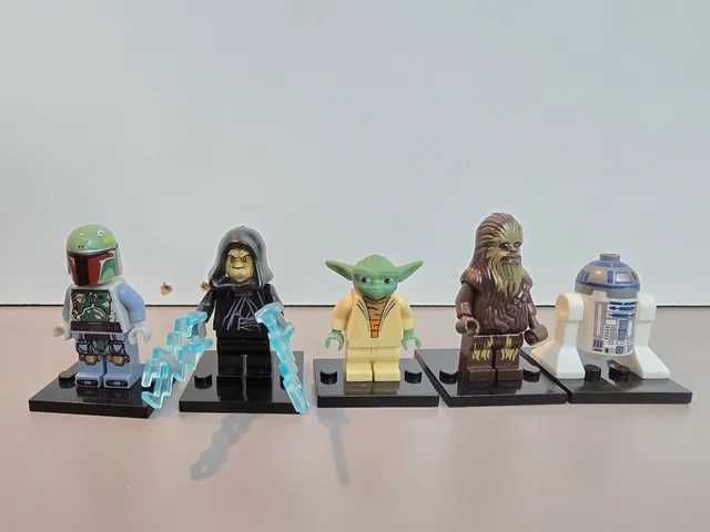 5 Minifiguras Star Wars tipo Lego