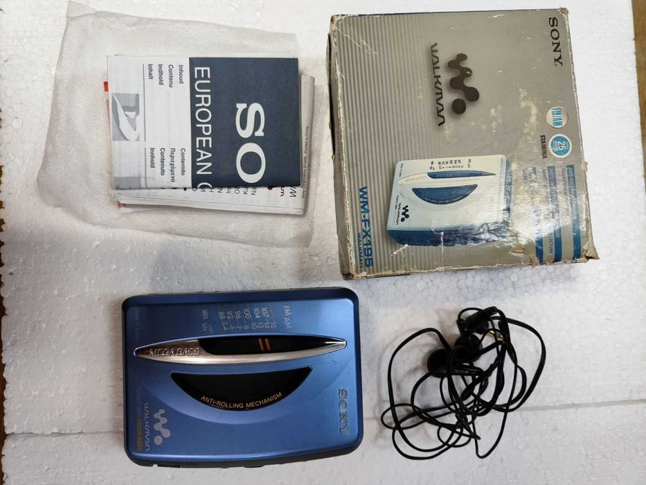 Sony walkman WM-FX195 плеер Sony магнитофон HiFi