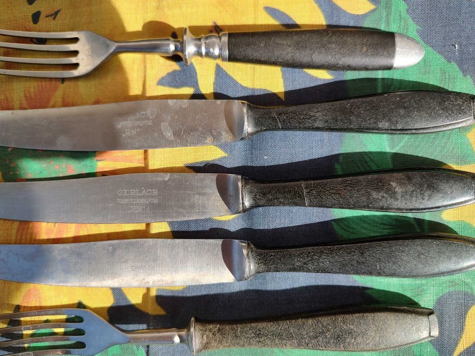 Sztućce Gerlach bakelit 8 szt