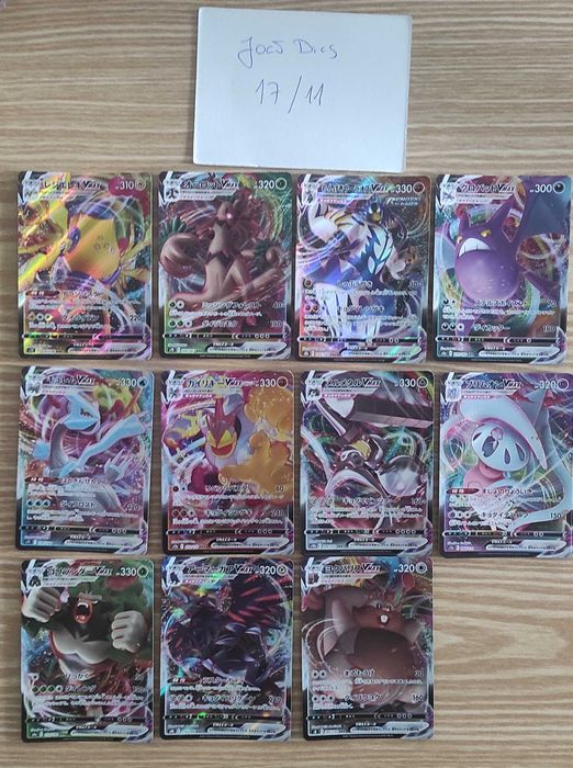 Cartas Pokémon V/ VMax/ Vstar/ Ex