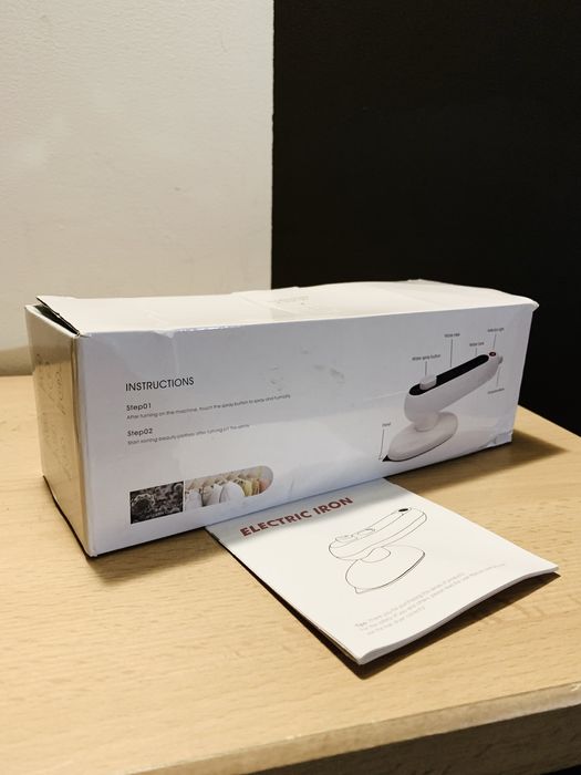 MINI PAROWNICA - turystyczne  żelazko parowe - NOWE