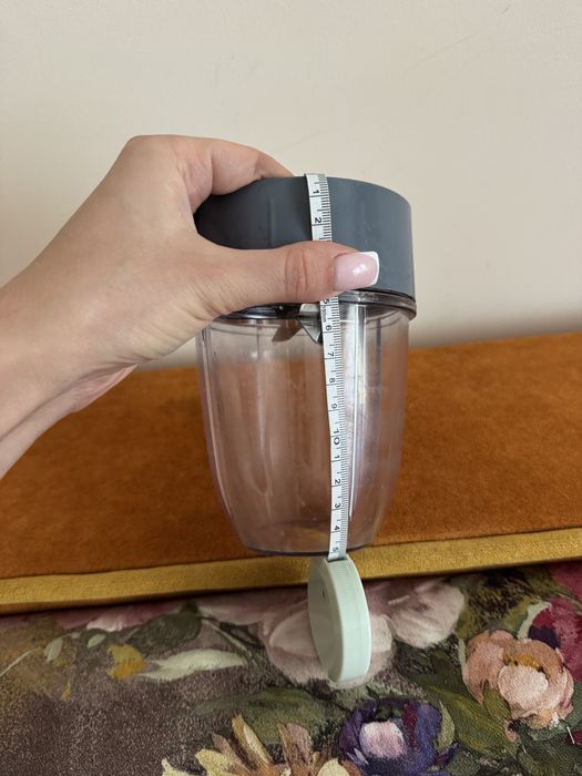 Чаша (склянка 510 мл) маленька для блендера Delimano Magic Bullet/NutriBullet 600W, NutriBullet Pro 900W лезо ніж для блендера