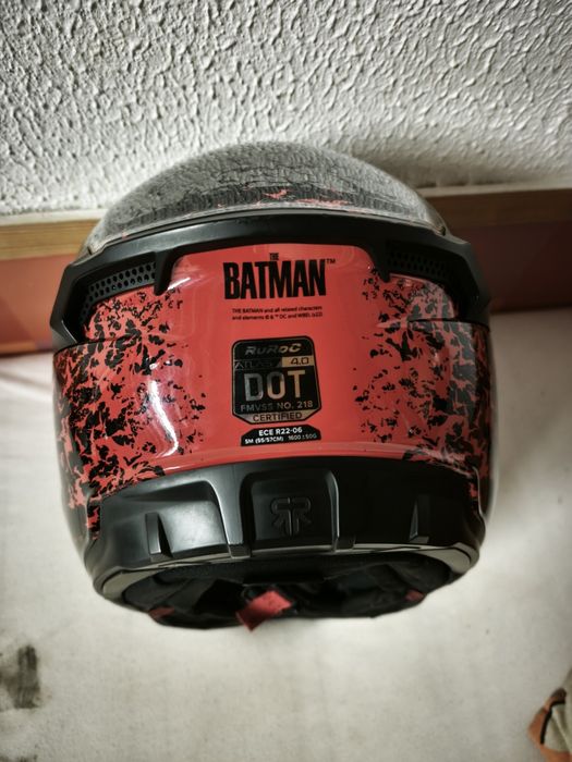 Ruroc atlas 4.0 edição Batman