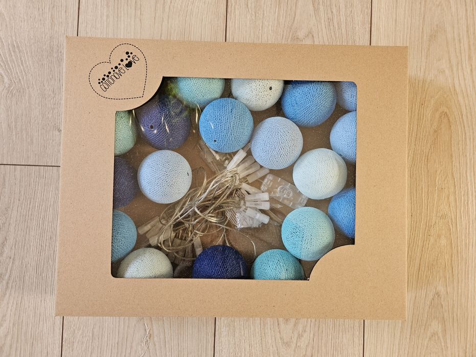 Cotton Balls od Cottnove love 20 szt., girlanda