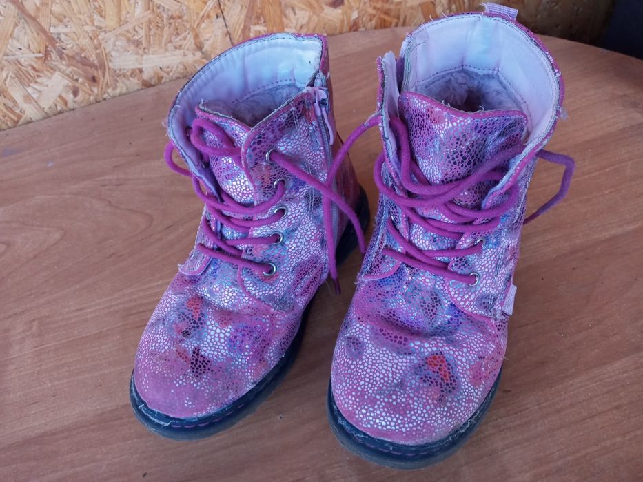 Buty botki zimowe r.30 dla dziewczynki