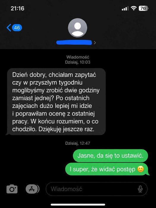 Korepetycje z nauczycielem z matematyki