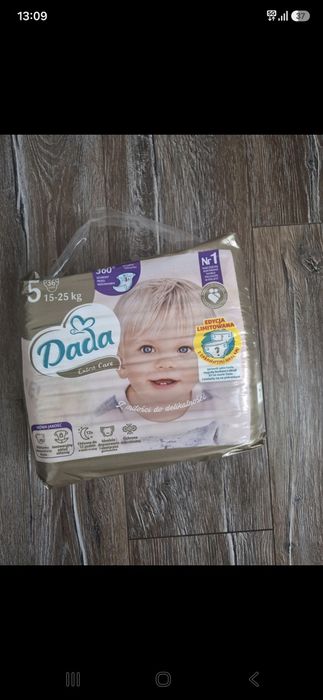 Pampersy Dada 5 nowe