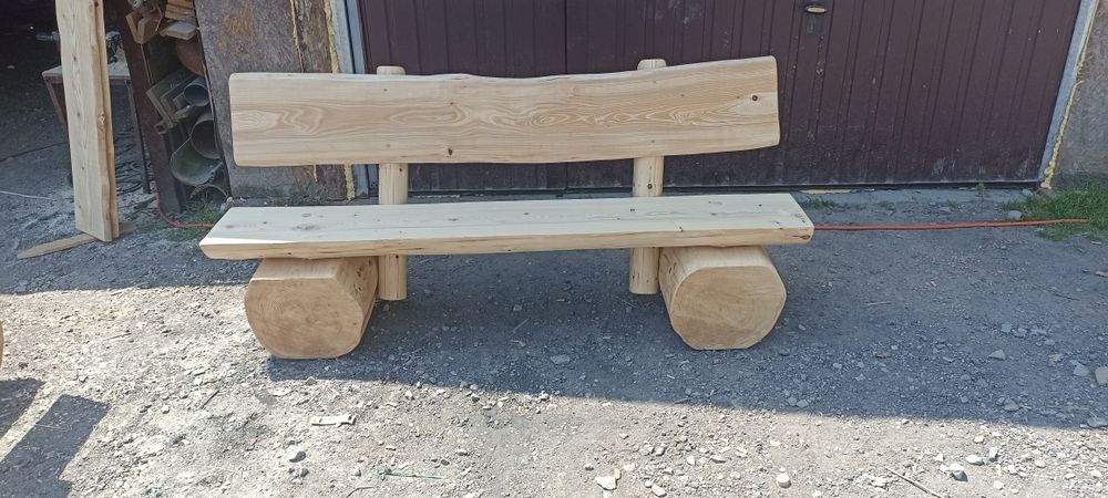 Ławka ogniskowa huśtawki