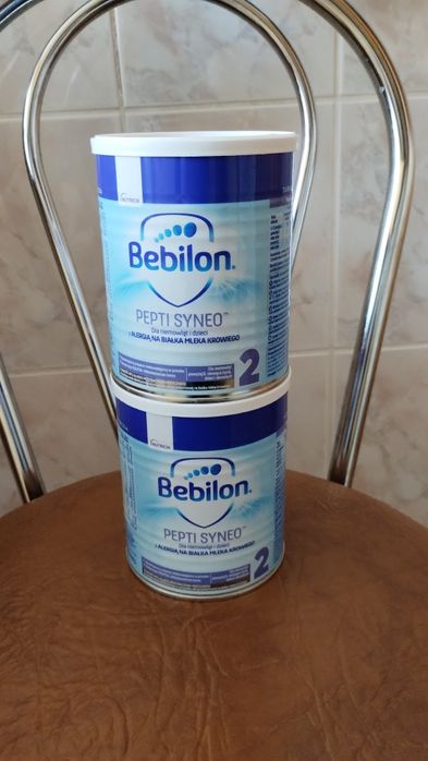 2 opakowania mleko bebilon pepti 2