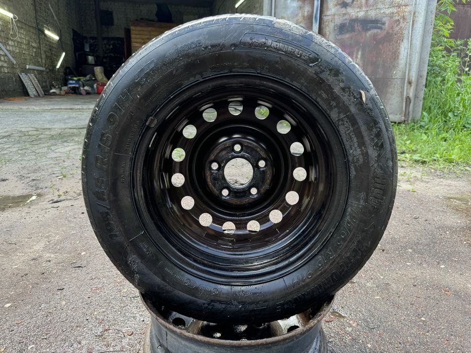 Продам диски з гумою R15 195/65  5/114 Huindai Kia
