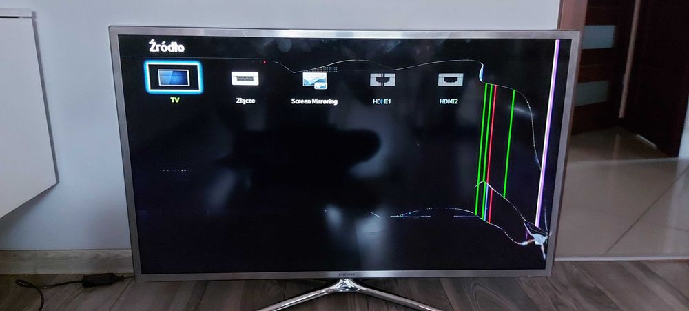 Tv Samsung UF40F6200AW uszkodzony łódz