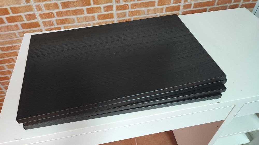IKEA BESTA Shelf in Black-Brown, Like New