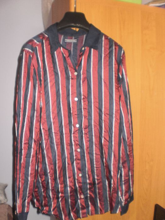 Koszula jedwabna Tommy Hilfiger damska rozmiar XL