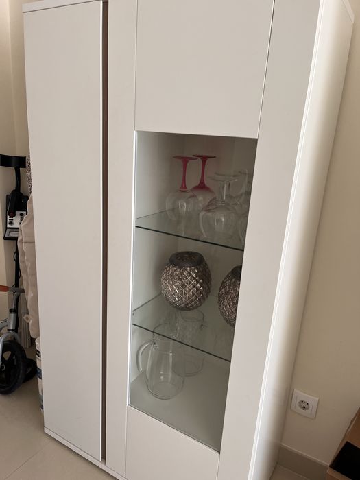 Cristaleira chiado branca