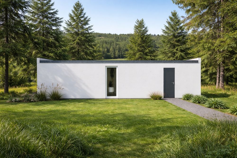 Gotowy dom, Kontener mieszkalny, Dom z kontenera morskiego Dom modułow