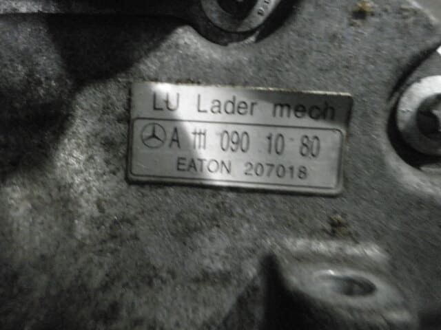 Turbo / compressor MERCEDES-BENZ SLK (R170)