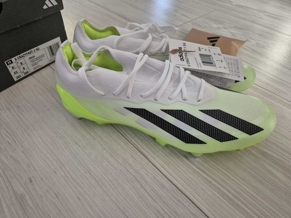 Profesjonalne buty korki adidas X Crazyfast.1 SG IE6626 rozmiar 42