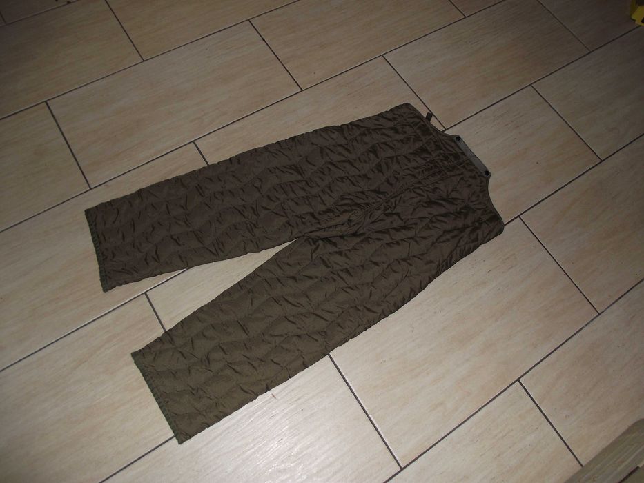 Spodnie ocieplane podpinkowe  r M