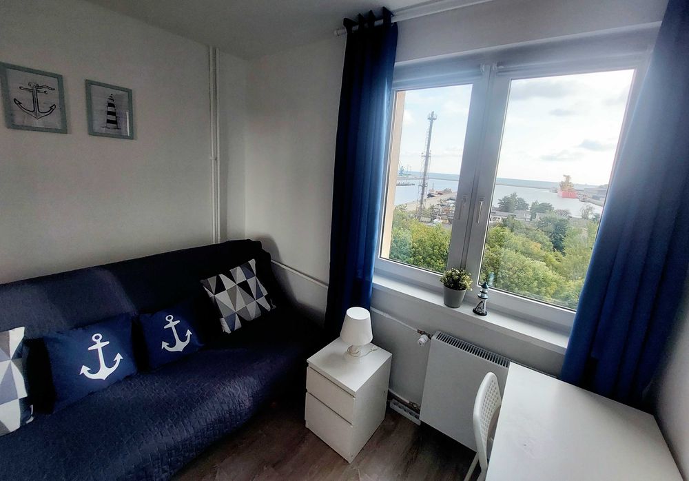 Mieszkanie 3 pokoje, Centrum Gdynia, przy Uczelniach, widok na morze